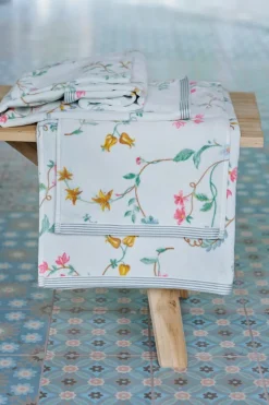 Badhanddoek Set/3 Les Fleurs 55X100 Cm
