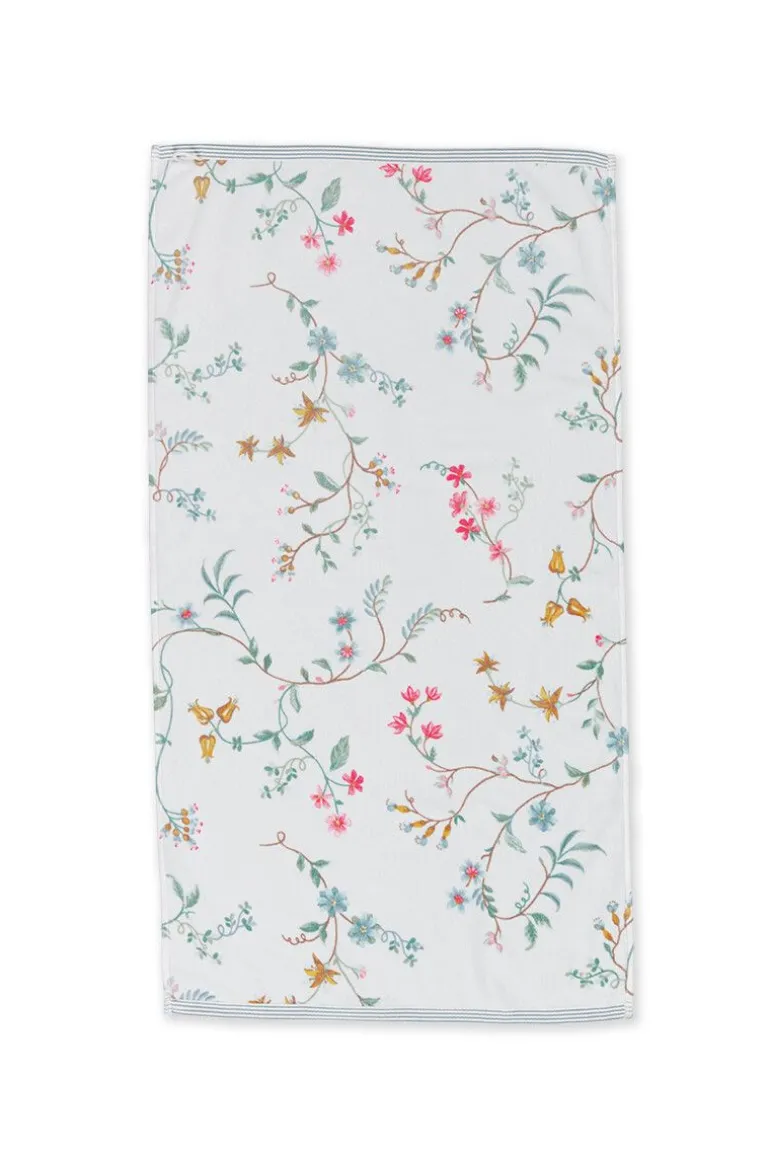 Badhanddoek Set/3 Les Fleurs 55X100 Cm
