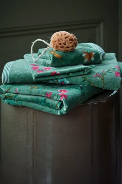 Badhanddoek Set/3 Les Fleurs 55X100 Cm