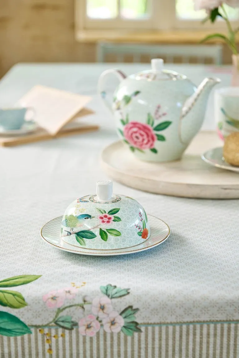 Blushing Birds Botervloot Rond White