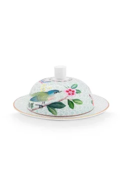 Blushing Birds Botervloot Rond White