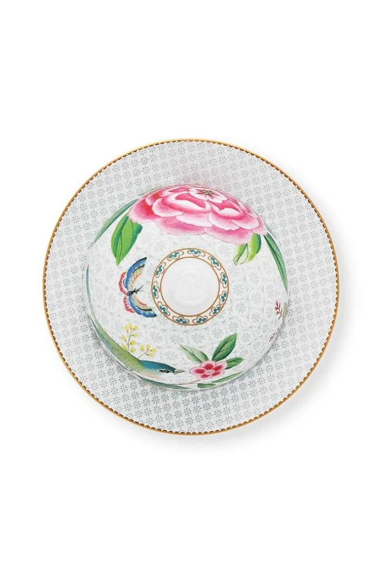 Blushing Birds Botervloot Rond White