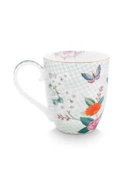 Blushing Birds Mok Xl White