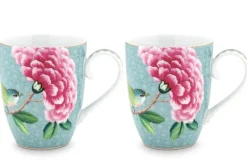 Blushing Birds Set/2 Mokken Groot