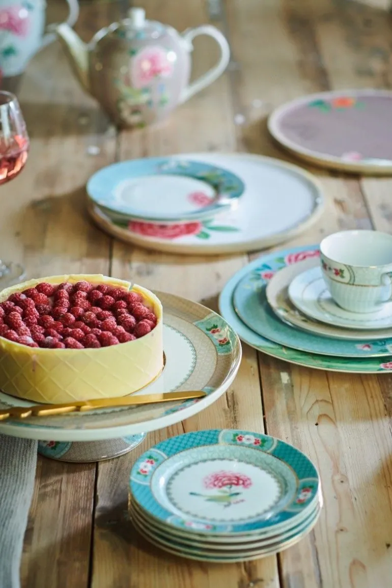 Blushing Birds Taartplateau Groot Khaki