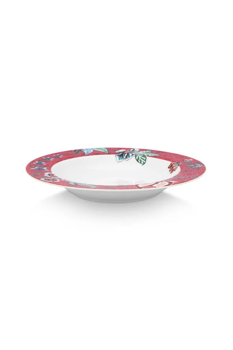 Flower Festival Diep Bord Donker 21.5 Cm
