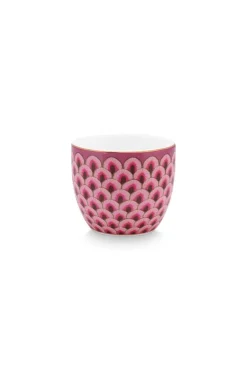 Flower Festival Eierdopje Rood/Donker
