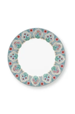 Flower Festival Set/4 Ontbijtborden Licht 21Cm