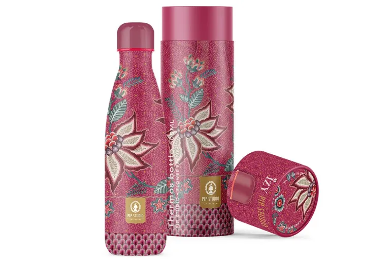 Flower Festival Thermosfles Donker 500Ml