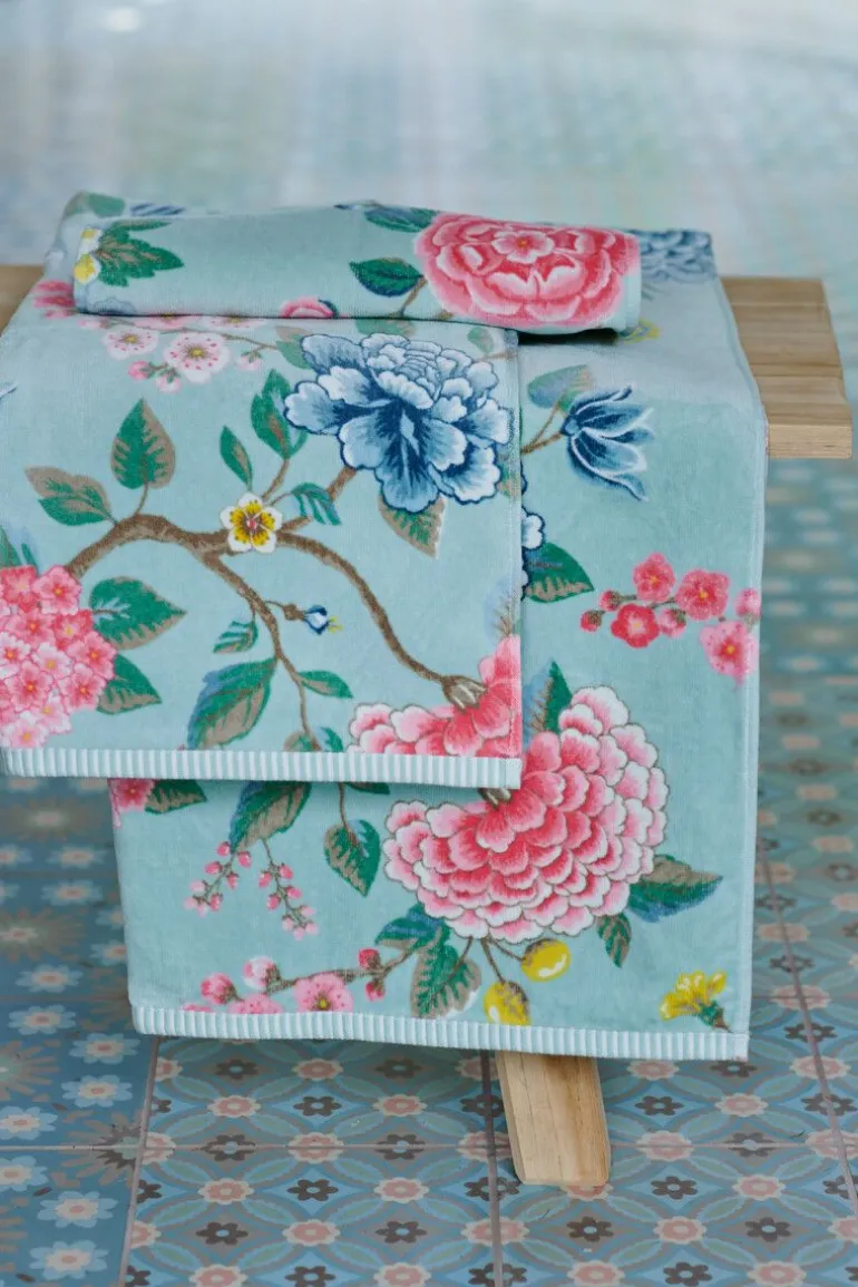 Gastendoek Set/3 Good Evening Blue 30X50 Cm