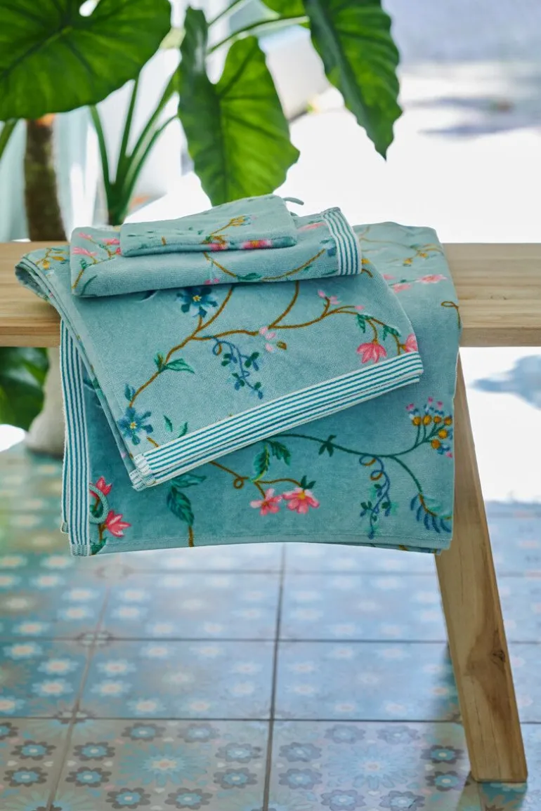 Gastendoek Set/3 Les Fleurs 30X50 Cm