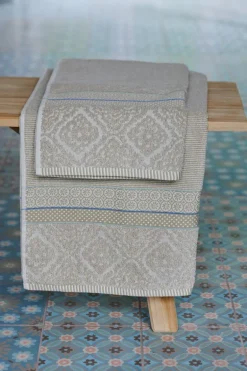 Gastendoek Set/3 Soft Zellige 30X50 Cm