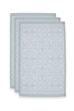 Gastendoek Set/3 Tile De Pip Licht 30X50 Cm