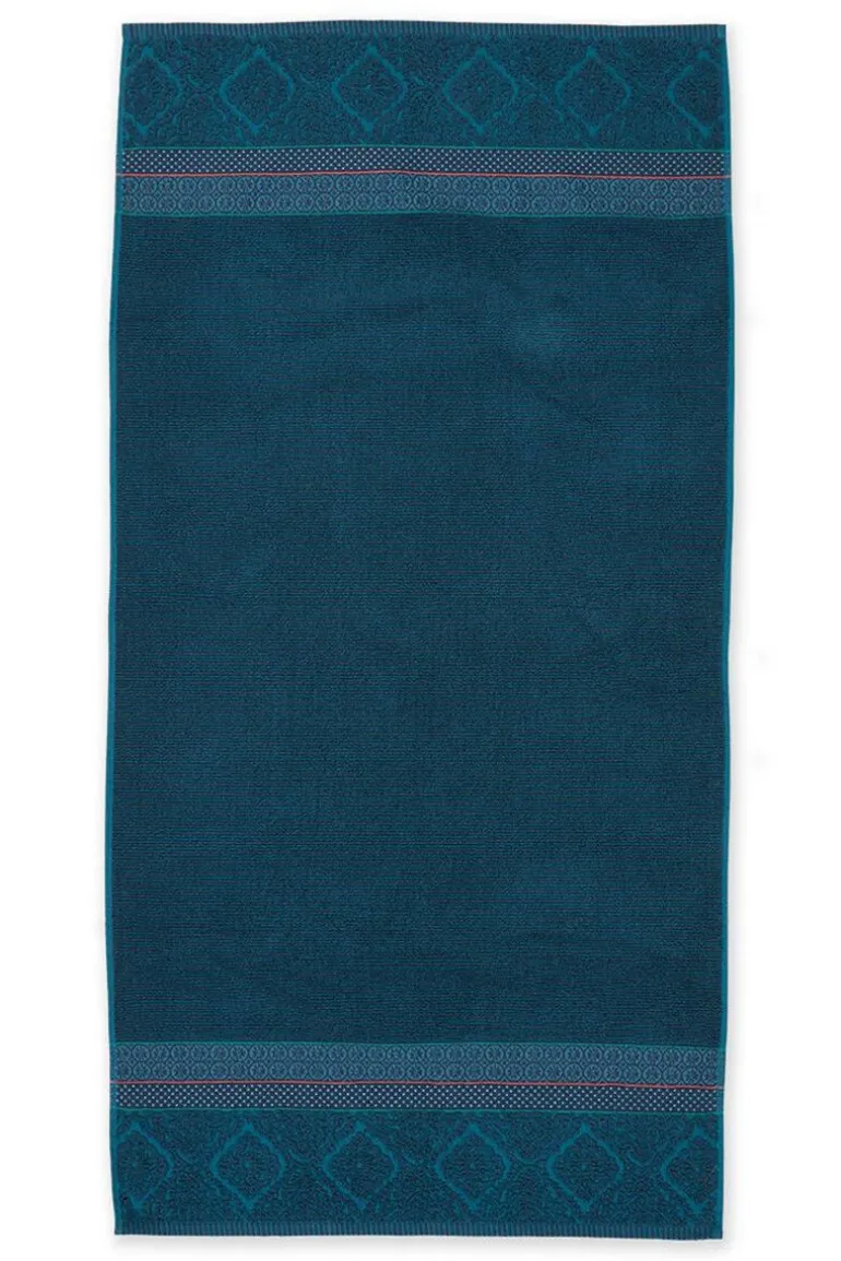 Grote Handdoek Soft Zellige Donker 70X140