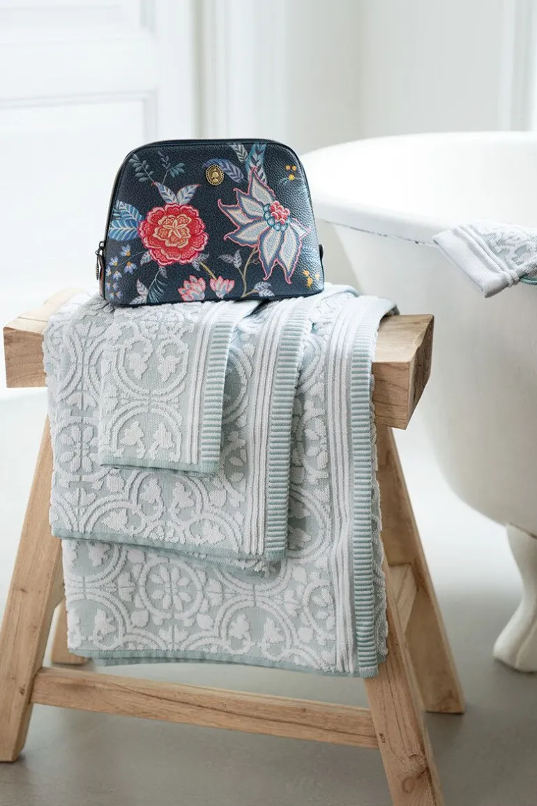 Grote Handdoek Tile De Pip Licht 70X140 Cm