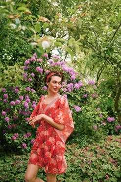 Haarband Flora Firenze Koraal