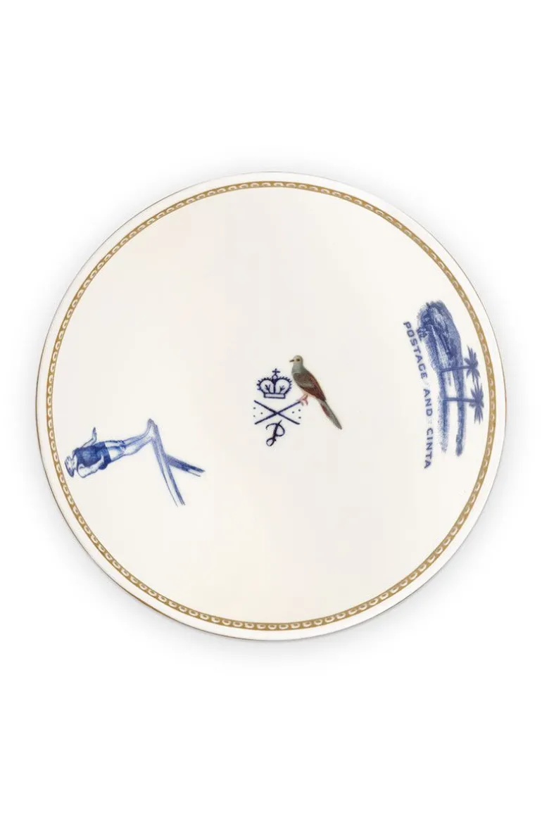 Heritage Kom Tegels Blauw 11 Cm