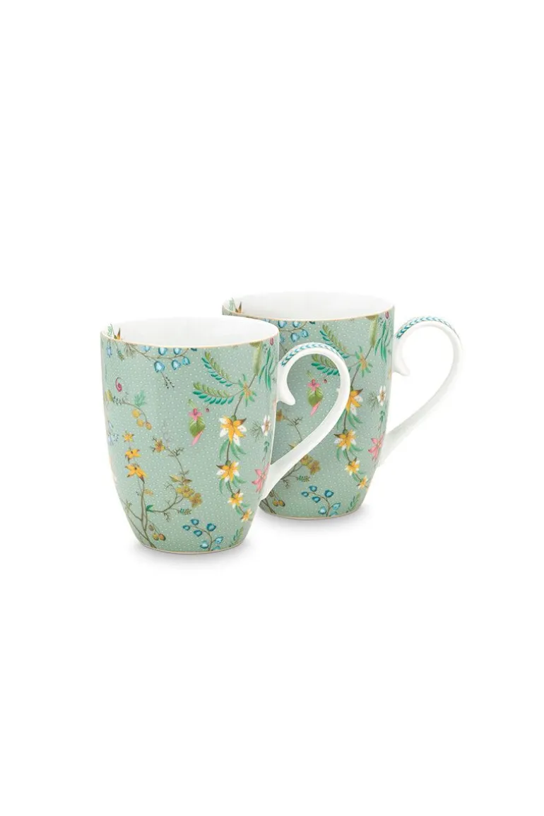 Jolie Set/2 Mok Groot Flowers