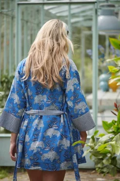 Kimono Flora Firenze Kobalt