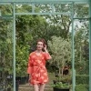 Kimono Flora Firenze Koraal