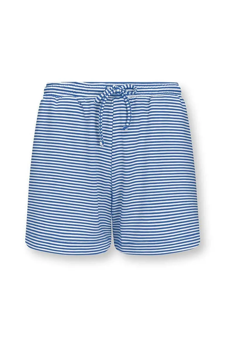 Korte Broek Little Sumo Stripe Kobalt