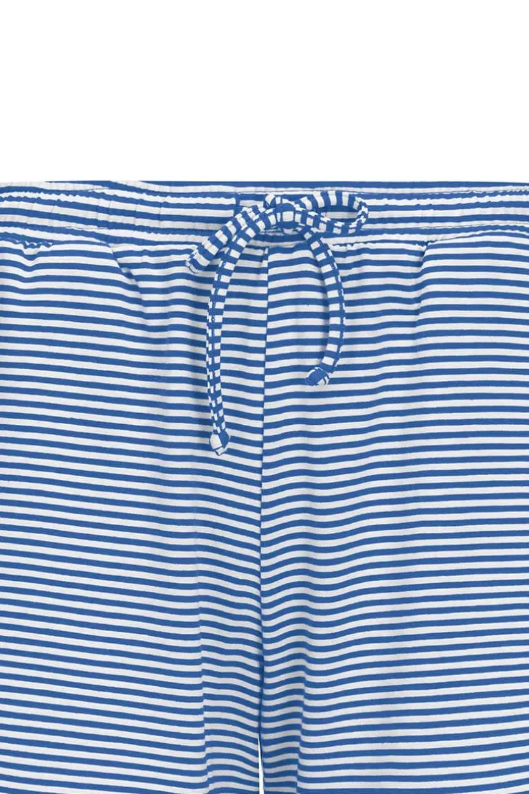 Korte Broek Little Sumo Stripe Kobalt