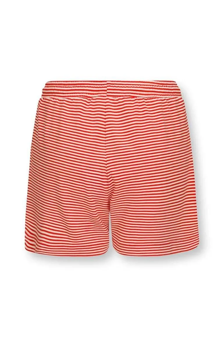 Korte Broek Little Sumo Stripe Koraal