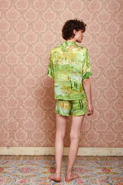 Korte Broek Toscana Groen