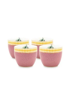 La Majorelle Set/4 Eierdopjes Roze