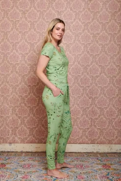 Lange Broek Kawai Flower Licht