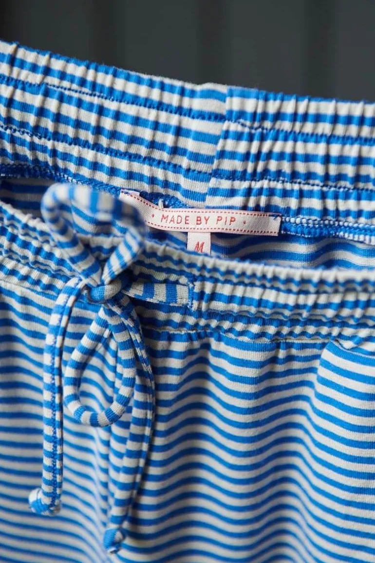 Lange Broek Little Sumo Stripe Kobalt