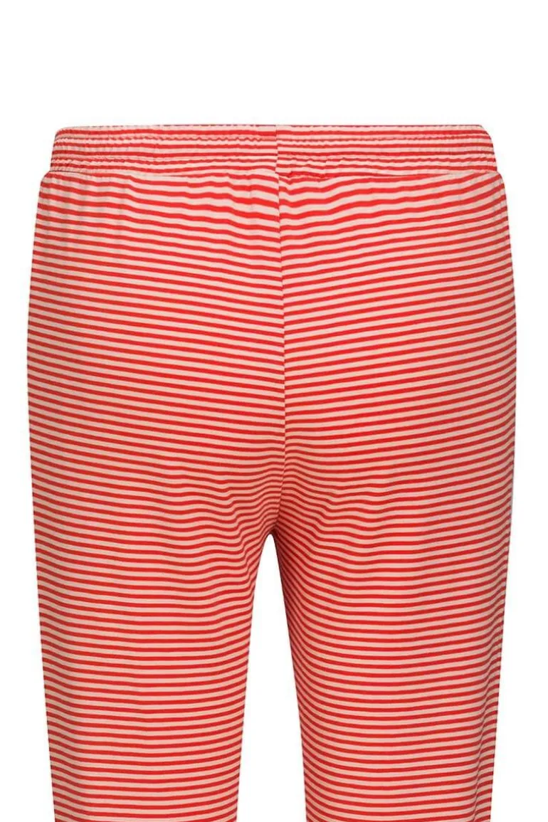 Lange Broek Little Sumo Stripe Koraal