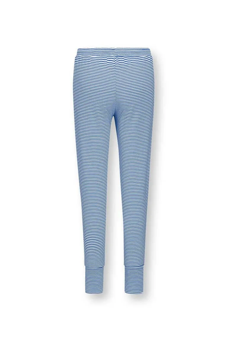 Lange Broek Little Sumo Stripe Kobalt