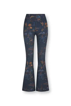 Lange Flared Sportlegging Isola Donker