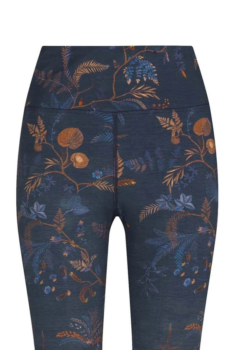 Lange Flared Sportlegging Isola Donker