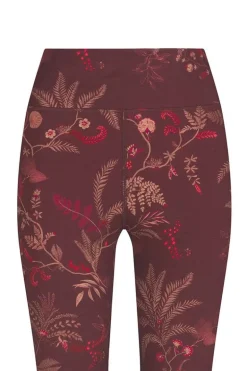 Lange Flared Sportlegging Isola Donker