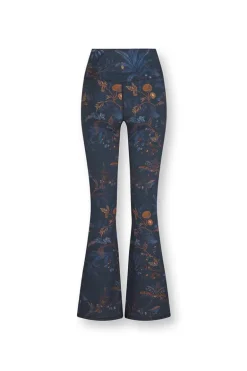 Lange Flared Sportlegging Isola Donker