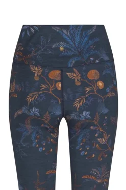 Lange Flared Sportlegging Isola Donker