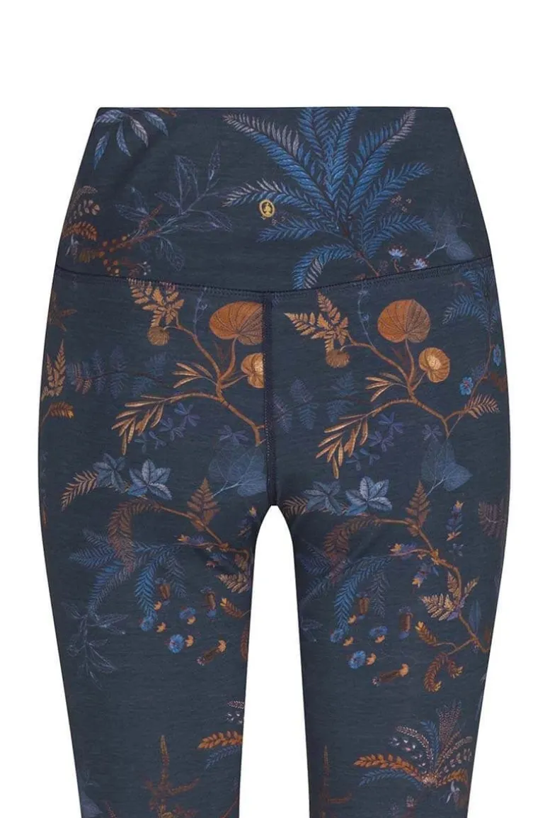 Lange Flared Sportlegging Isola Donker