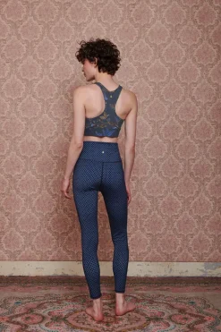 Lange Sportlegging Suki Kobaltblauw