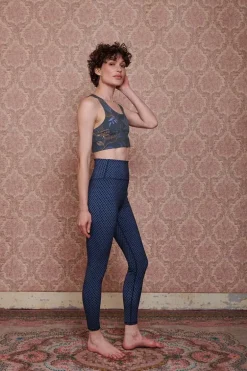 Lange Sportlegging Suki Kobaltblauw
