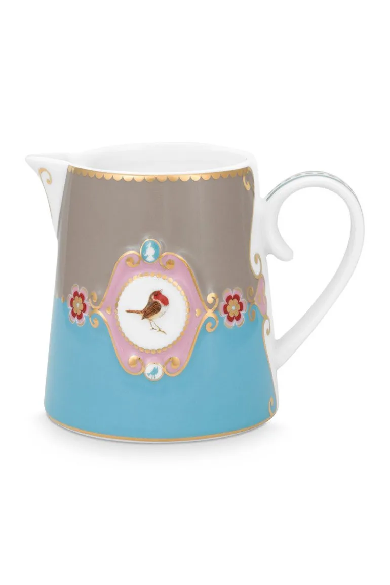 Love Birds Kan Klein Blauw/Khaki