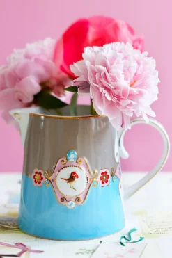 Love Birds Kan Klein Blauw/Khaki
