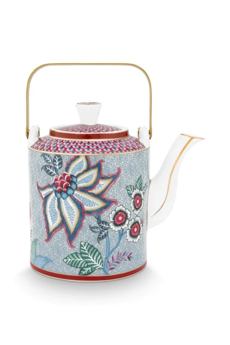 Oriental Flower Festival Theepot Medium