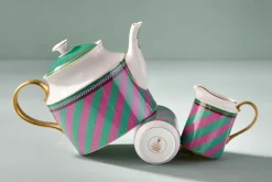 Pip Chique Stripes Kan Klein Roze/Groen