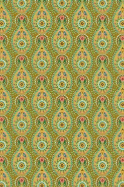 Pip Studio Raindrops Vliesbehang /Oker