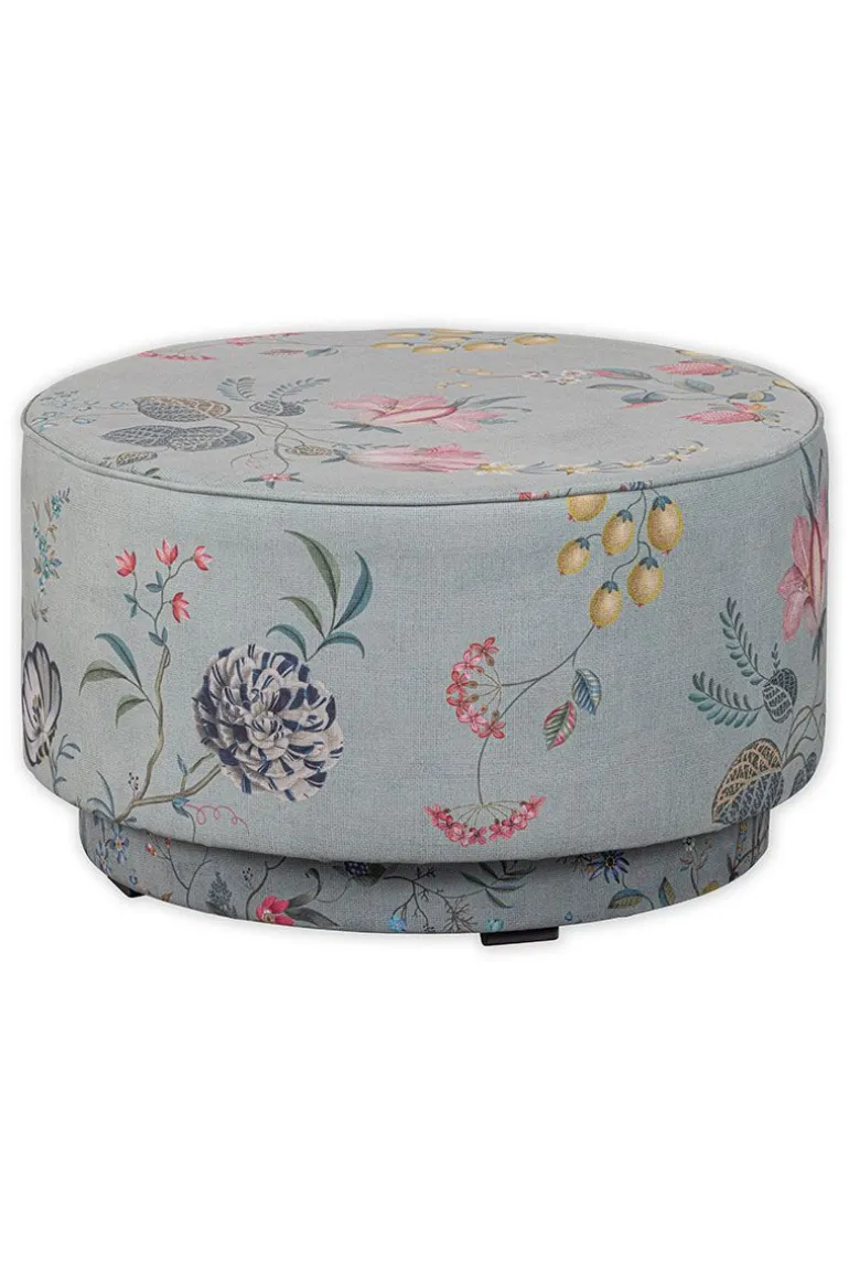 Poef Large Fleur Grandeur Groen