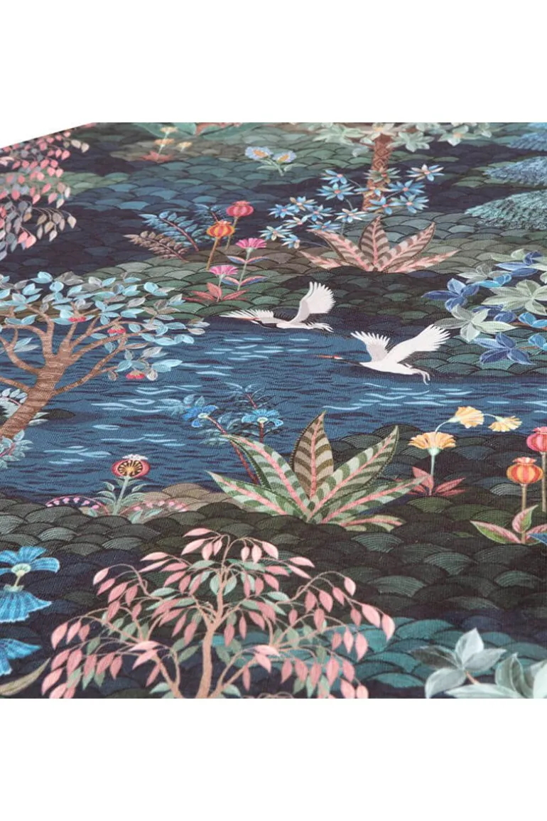 Poef Large Pip Garden Donkerblauw