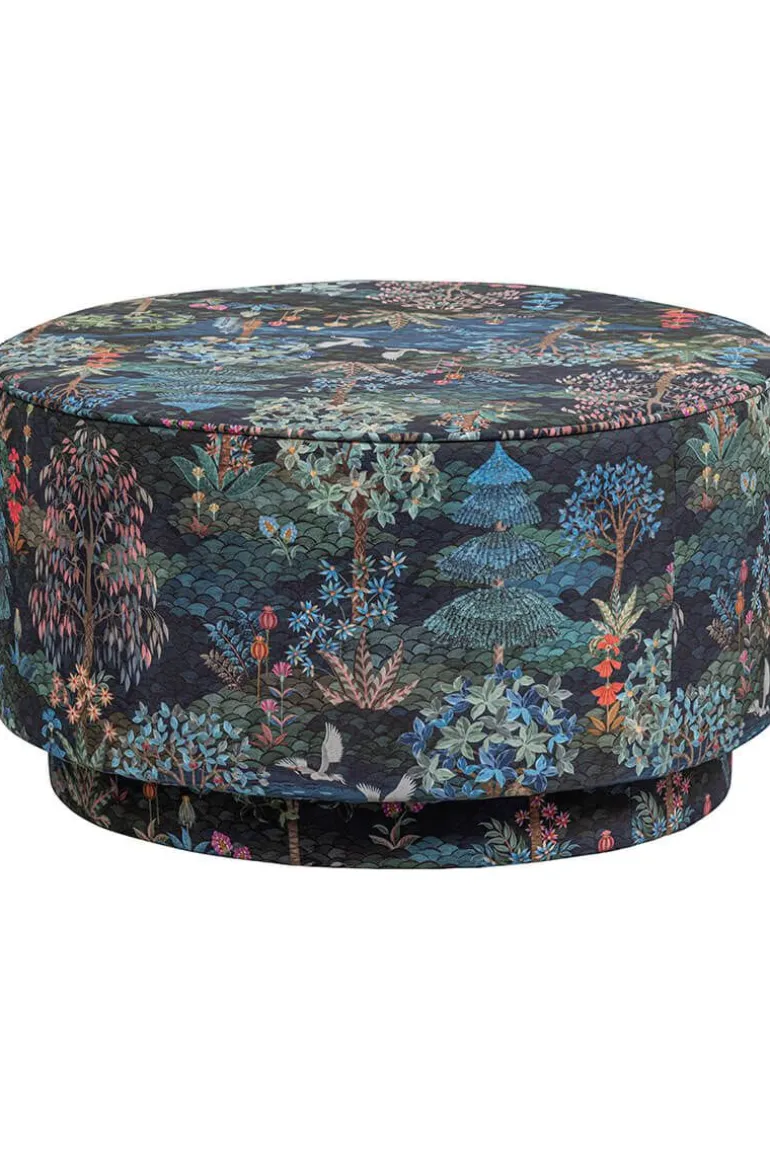 Poef Large Pip Garden Donkerblauw