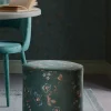 Poef Medium Kawai Flower Groen